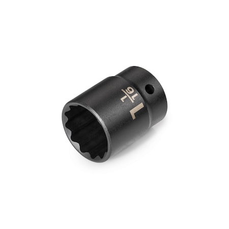 1/2 Inch Drive X 1-1/16 Inch 12-Point Impact Socket